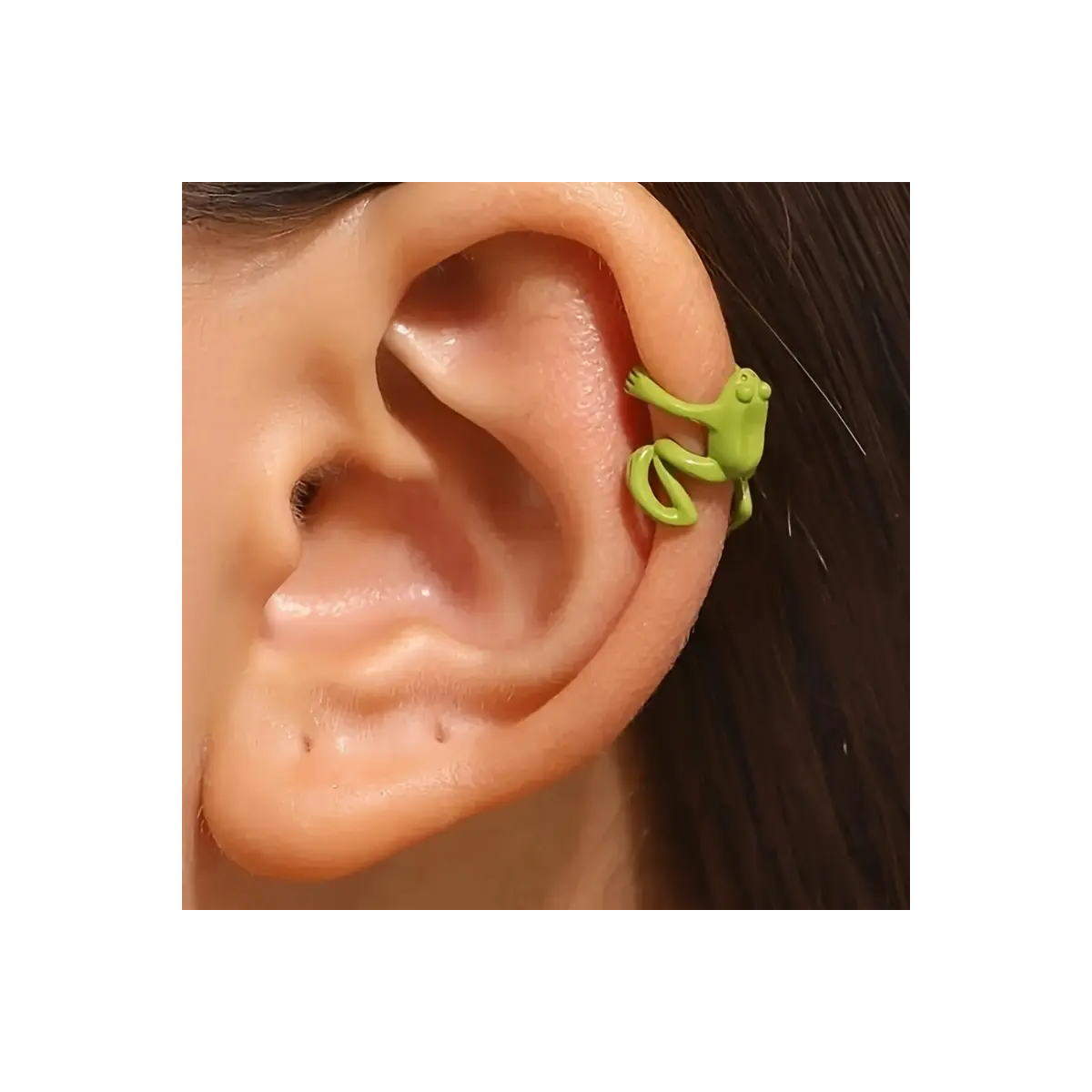 Bijoux d'oreille grenouille