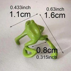 Bijoux d'oreille grenouille